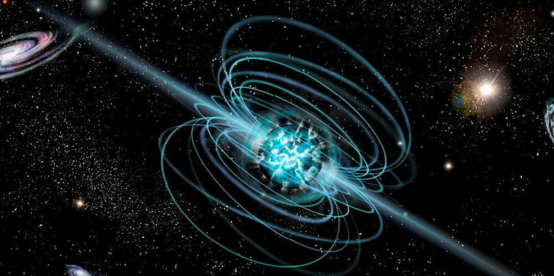 Magnétar, étoile à neutrons.