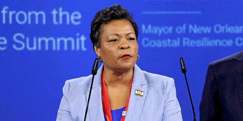 LaToya Cantrell, maire de La Nouvelle-Orléans, à Nice le 8 juin 2025.
